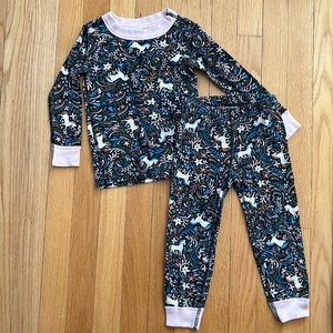 Hanna Andersson unicorn pajamas